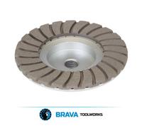 Brava Toolworks 100mm Diamond Cup Wheel (M14 Thread) From B+Btec