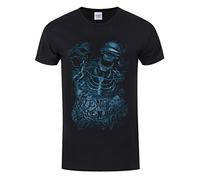 Bravado! Designs Men's T-Shirt Avenged Sevenfold Chained Skeleton Black Medium