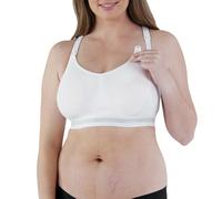 Bravado Designs Sustainable Original Extended Full Cup Nursing Bra | White | L Plus