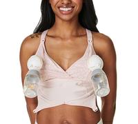 BRAVADO! DESIGNS Sustainable Original Pumping and Nursing Bra |Organic Cotton & Tencel Modal | Pink Leopard | S