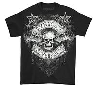 Bravado Men's Avenged Sevenfold Stars Flourish T-Shirt, Black, Medium