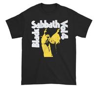 Bravado Men's Black Sabbath Vol. 4 T Shirt, Black, XXL