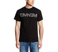 Bravado Men's Eminem Logo T-Shirt Black, Black, Large