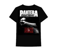 Bravado Men's Pantera Vulgar Display of Power T Shirt, Black, S