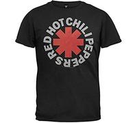 Bravado Men's RHCP Classic Asterisk T Shirt - Black - Large