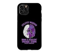 Brave And Resilient Epilepsy Warrior Case for iPhone 11 Pro