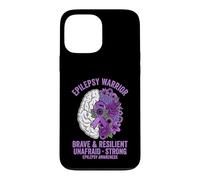 Brave And Resilient Epilepsy Warrior Case for iPhone 13 Pro Max