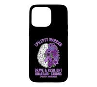 Brave And Resilient Epilepsy Warrior Case for iPhone 15 Pro Max