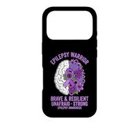 Brave And Resilient Epilepsy Warrior Case for iPhone 17 Pro