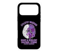 Brave And Resilient Epilepsy Warrior Case for iPhone 17 Pro Max