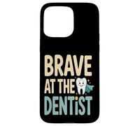 Brave At The Dentist Kids Dental Visit Case for iPhone 15 Pro Max