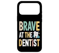 Brave At The Dentist Kids Dental Visit Case for iPhone 17 Pro Max
