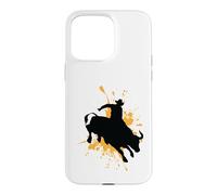 Brave Bull Rider in Rodeo Action Case for iPhone 15 Pro Max