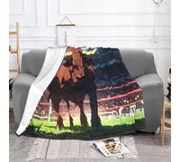 Brave Bull Soft Sofa Blanket, Suitable for Sofa Camping Travel Night Cover, 60 * 50 Inch Soft Fleece Blanket