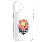 Brave Dear Heart Courage of a Lion Sayings Inspire Case for iPhone 17