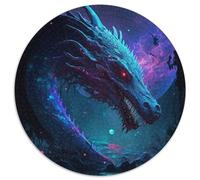 Brave Dragon Jigsaw Puzzles for Adults 1000 Piece Jigsaw Puzzle for Teenager & Families,Perfect DIY Decor & Brain-Teasing Challenge 67.5x67.5cm