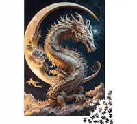 Brave Dragon Puzzle for Adults And Teenagers 1000 Pieces Paper Puzzles for Teenagers Gifts Brain Teaser Game 1000pcs (38x26cm)
