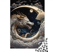 Brave Dragon Puzzle for Teenagers 1000 Pieces Puzzle Brain Teaser Puzzles For Adults 1000pcs (75x50cm)