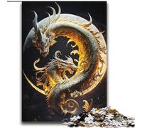 Brave Dragon Puzzles for Teenagers Teens 2000pc Puzzle, Stress Reliever Staycation Kill Time Parent-child Interaction (70x100cm)