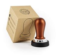 BRAVE ELEPHANT ® Tamper 58 mm [Copper Pro] made of stainless steel, pressure regulating tamper as a set with silicone mat, for a filter holder insert with a diameter of 58 mm