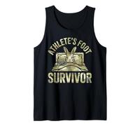 Brave Foot Fungus Athlete's Foot Survivor Tank Top
