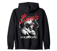 Brave Greek God Aries Fearless Soul Lightning Streetwear Zip Hoodie