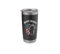 Brave Hearts Firefighter Stainless Steel Insulated Tumbler