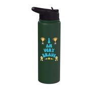 Brave I AM Brave Present for Bravery Stainless Steel Insulated Water Bottle