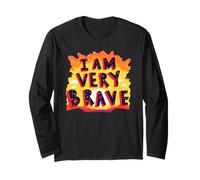 BRAVE I AM BRAVE PRESENT Long Sleeve T-Shirt