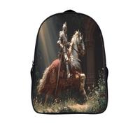 Brave Knights in Europe in The 15th Century Kids Backpack,School Bag for Boys And Teenager,Travel Bag Lightweight Rucksack Large Capacity Bookbag 16 inch