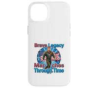 Brave Legacy Marching Patriot Tribute Design Case for iPhone 14 Plus