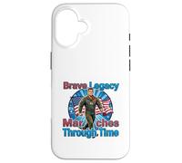 Brave Legacy Marching Patriot Tribute Design Case for iPhone 16
