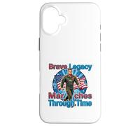 Brave Legacy Marching Patriot Tribute Design Case for iPhone 16 Plus