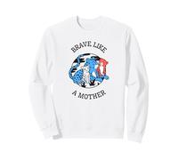 Brave Like A Mother (Cheetah Graphic) Sweatshirt
