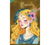 Brave: Lined Notebook for College Students: Aesthetic Composition Notebook for Notes, Journaling, and Daily Writing