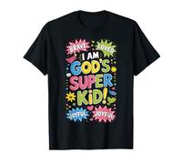 Brave Loved God’s Super Kid Christian Faith Affirmation T-Shirt