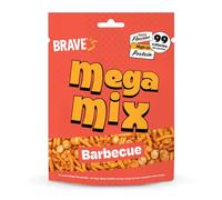 BRAVE Mega Mix: BBQ - snack mix, 99kcal, high protein (6 x 100g)