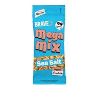 BRAVE Mega Mix: Sea Salt - snack mix, 99kcal, high protein (12 x 26g)