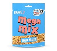BRAVE Mega Mix: Sea Salt - snack mix, 99kcal, high protein (6 x 100g)