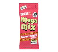 BRAVE Mega Mix: Sweet Chilli and Lime - snack mix, 99kcal, high protein (12 x 26g)