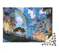 Brave New World 1000 Piece Recycled Cardboard Fantasy Sky Landscape Puzzle, 12+, Brain Training, Personalised Gift, Wall Decor & Holiday Activity 70x50cm/1000pcs