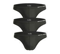 BRAVE PERSON Fashion Sports Underwear Low Waist Stretchy Bikinis Soft Microfiber Briefs 1129 - Blue - Large