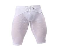 BRAVE PERSON Men's Fashion Breathable Mesh Elastic Training Shorts Swim Trunks Beach Pants 2240 - black - Medium / 28/32 UK