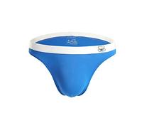 BRAVE PERSON Men's Fashion Swim Briefs Smooth Nylon Fabrics Quick-Drying Underwear B1141 - Blue - Large