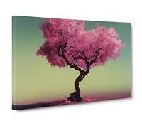 Brave Plum Blossom Tree Canvas Wall Art Print 30x20 Inch