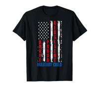 Brave Proud Resilient Military Child Support T-Shirt