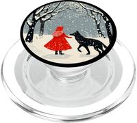 Brave Red Riding Hood for a Magical and Fairy Tale Statement PopSockets PopGrip for MagSafe