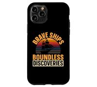 Brave Ships Boundless Discoveries Indigenous Columbus Day Case for iPhone 11 Pro