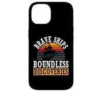 Brave Ships Boundless Discoveries Indigenous Columbus Day Case for iPhone 14