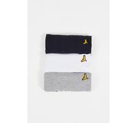 Brave Soul 3-Pack Mens Contrast Piping Crew Neck T-Shirts -